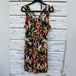Vintage 90s Kathy Lee Gifford Collections Tropical Summer Romper Playsuit Shorts